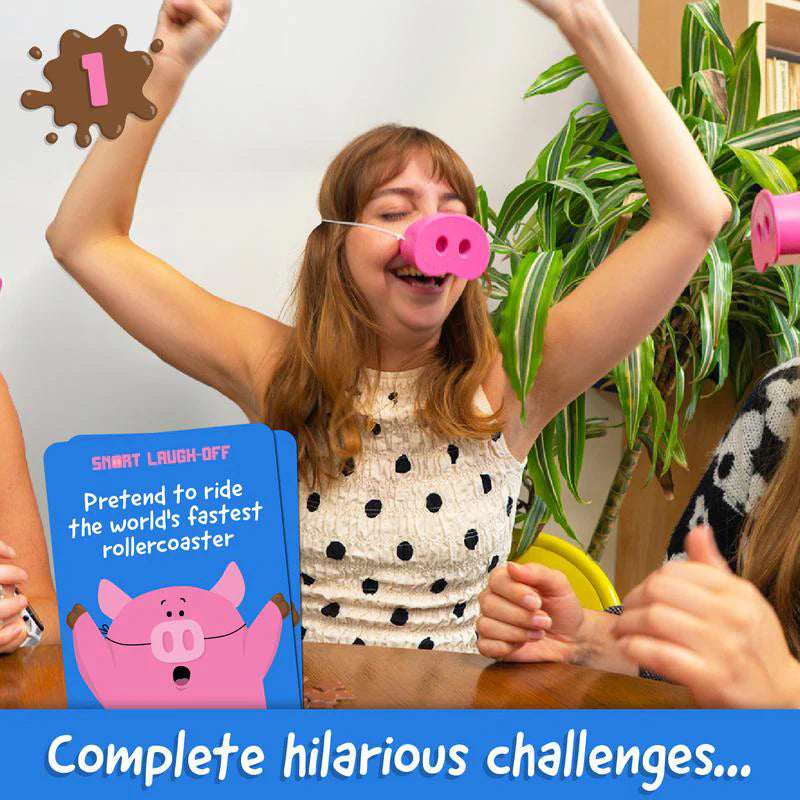 🐽🐽Oinkcredible Snort Challenge Game-A Hilarious Snort-and-Laugh Challenge for All Ages🤣⚠️
