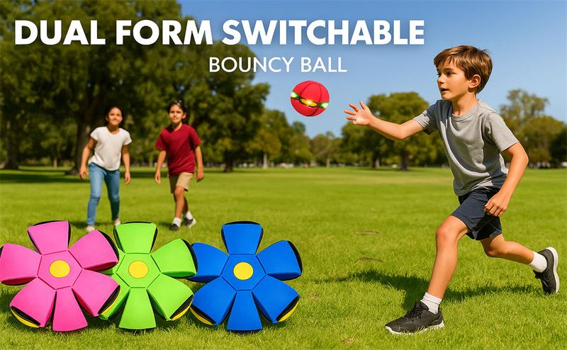 🔥Kids’ Magic Metaball — bouncy ball & flying saucer for family and pets