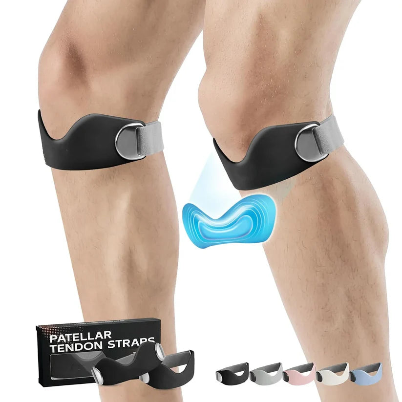 Silicone Patella Knee Strap for Pain Relief